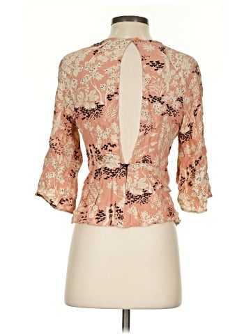 Topshop 3/4 Sleeve Blouse (view 2)