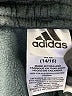 Adidas 100% Polyester Black Track Pants Size 14 - 16 - photo 3