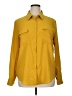 Madison 100% Polyester Yellow Long Sleeve Blouse Size XL - photo 1