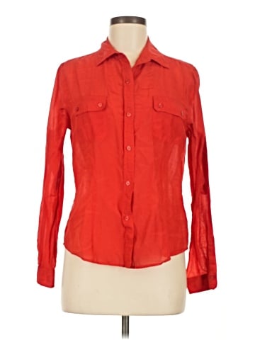 Calvin Klein Long Sleeve Button-Down Shirt (view 1)