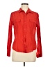 Calvin Klein Red Long Sleeve Button-Down Shirt Size M - photo 1
