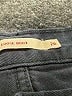 Levi's 100% Cotton Black Jeans Size 26 waist - photo 7