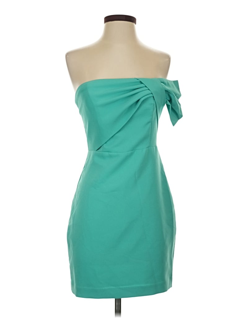 Pre-owned Karlie Cocktail Dress In Teal