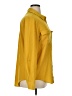 Madison 100% Polyester Yellow Long Sleeve Blouse Size XL - photo 4