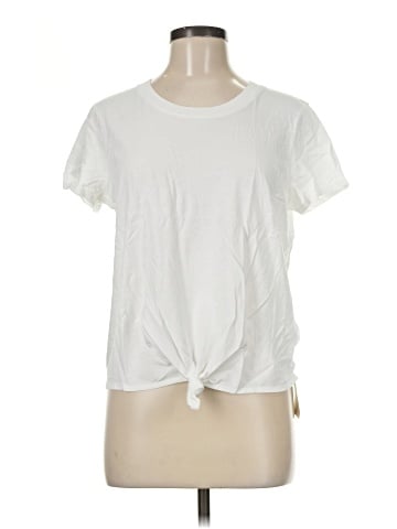 Madewell Knot-Front Tee (view 1)