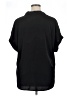 Timeson 100% Polyester Black Short Sleeve Blouse Size XXL - photo 2
