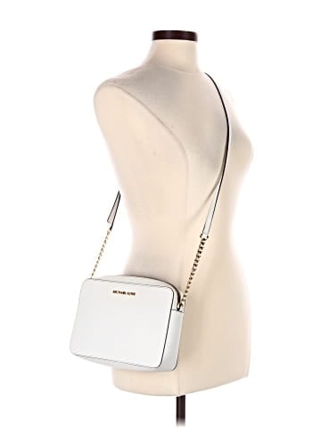 MICHAEL Michael Kors Leather Crossbody Bag (view 2)