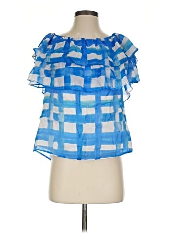 Marie Oliver Short Sleeve Blouse (view 1)