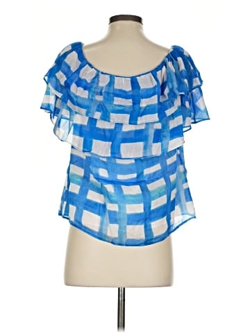 Marie Oliver Short Sleeve Blouse (view 2)