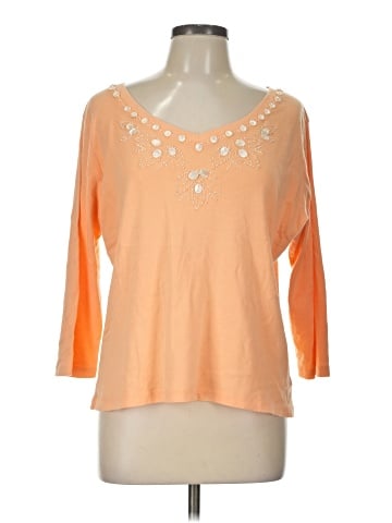 First Issue by Liz Claiborne 3/4 Sleeve Top (view 1)