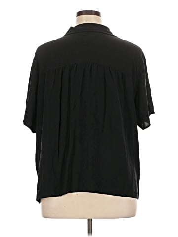 Eileen Fisher Short Sleeve Silk Top (view 2)