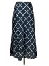 Aqua Argyle Blue Formal Skirt Size S - photo 2