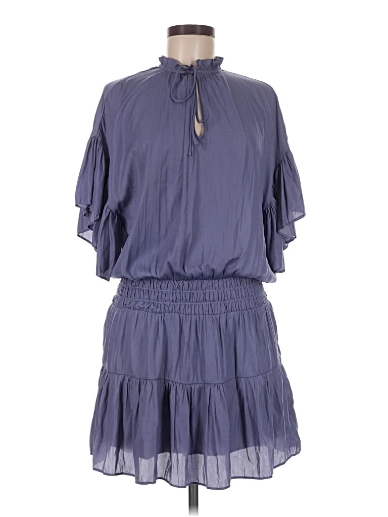 Pre-owned Mustard Seed Casual Dress In Blue