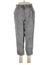 Ann Taylor LOFT Chevron-herringbone Gray Linen Pants Size M (petite) - photo 1
