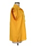 Everleigh 100% Polyester Yellow Short Sleeve Blouse Size M - photo 4