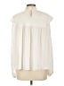 The Kooples 100% Polyester Ivory Long Sleeve Blouse Size Lg (3) - photo 2