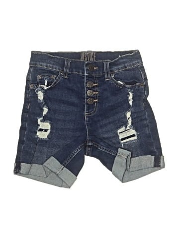 Justice Denim Shorts (view 1)