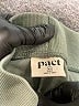 Pact 100% Cotton Solid Gray Track Pants Size XS - photo 4