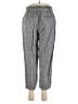 Ann Taylor LOFT Chevron-herringbone Gray Linen Pants Size M (petite) - photo 2