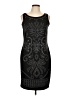 Ronni Nicole Paisley Black Cocktail Dress Size 12 - photo 1