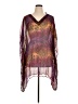 Saachi 100% Polyester Purple Long Sleeve Blouse Size XL (estimated) - photo 1