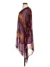 Saachi 100% Polyester Purple Long Sleeve Blouse Size XL (estimated) - photo 5