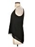 BCBGMAXAZRIA 100% Polyester Solid Black Sleeveless Blouse Size XXS - photo 5