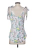Cinq à Sept 100% Polyester Gray Sleeveless Blouse Size XS - photo 2
