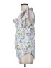 Cinq à Sept 100% Polyester Gray Sleeveless Blouse Size XS - photo 5