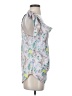Cinq à Sept 100% Polyester Gray Sleeveless Blouse Size XS - photo 4