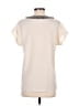 Diane von Furstenberg 100% Polyester Ivory Short Sleeve Blouse Size S - photo 2