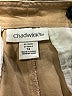 Chadwicks 100% Cotton Solid Tan Cargo Pants Size 12 - photo 7