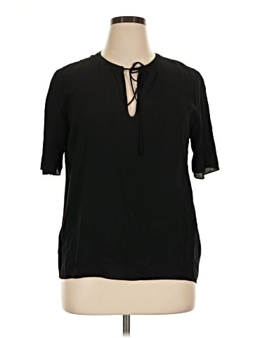 Velvet by Graham & Spencer Short Sleeve Blouse (view 1)