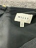 Milly Solid Black Casual Dress Size 0 - photo 4