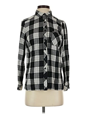 Elementz Long Sleeve Button-Down Shirt (view 1)