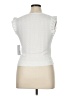 Just Fab 100% Polyester White Sweater Vest Size XL - photo 2