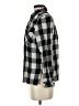 Elementz 100% Cotton Checkered-gingham Black Long Sleeve Button-Down Shirt Size S - photo 5