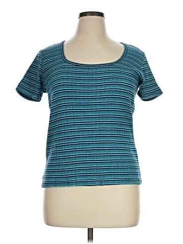 New York & Company Short Sleeve T-Shirt (view 1)