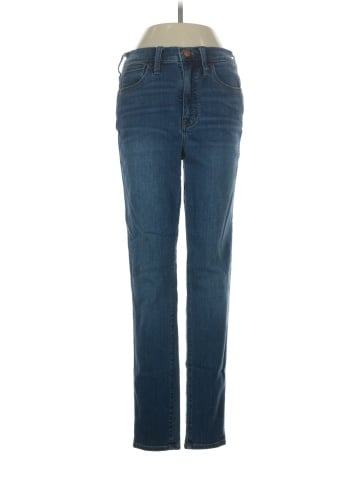 Madewell 10" High-Rise Roadtripper Supersoft Jeans in Playford Wash (view 1)