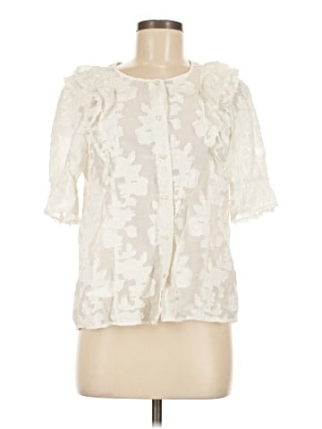 Sézane 3/4 Sleeve Blouse (view 1)