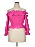 Unbranded 100% Polyester Pink 3/4 Sleeve Blouse Size XL - photo 1