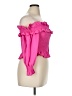 Unbranded 100% Polyester Pink 3/4 Sleeve Blouse Size XL - photo 4