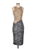 H&M Animal Print Gold Cocktail Dress Size S - photo 1