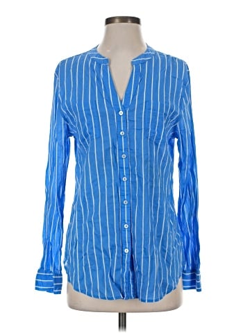 Carve Designs Long Sleeve Button-Down Shirt (view 1)