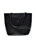 Pixie Mood Solid Black Leather Shoulder Bag One size - photo 1