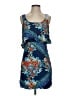 Maeve Paisley Blue Cocktail Dress Size 4 - photo 1