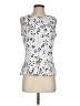 Ivanka Trump Silver Sleeveless Blouse Size S - photo 1