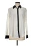 Rock & Republic Ivory Long Sleeve Blouse Size M - photo 1