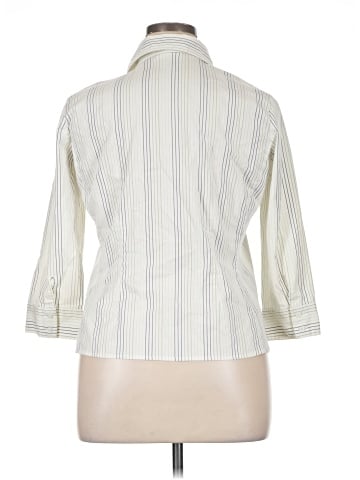 Worthington 3/4 Sleeve Button-Down Shirt (view 2)