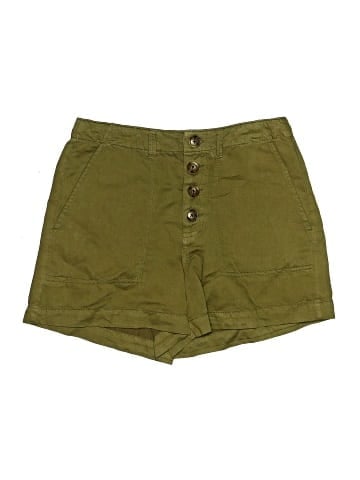 Ann Taylor LOFT Khaki Shorts (view 1)